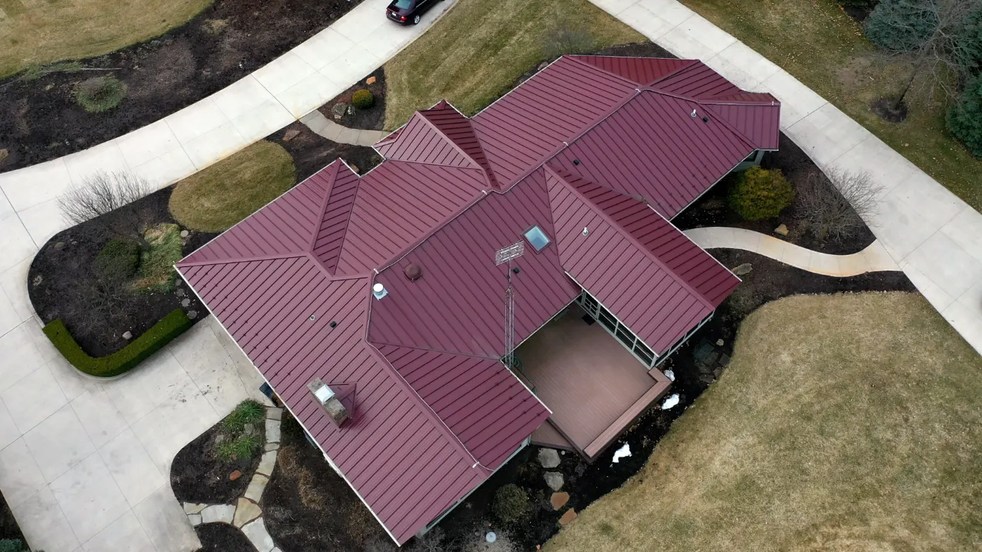 Tarping and dry-in on a East Harbour commercial roof
